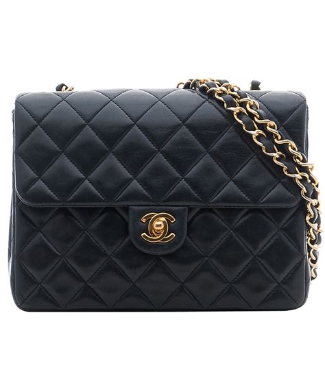 black and gold chanel quilted bag|Chanel black bags classic quilted.